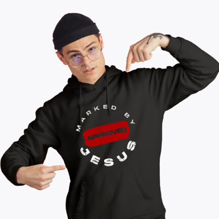 Marked by Jesus black hoodie