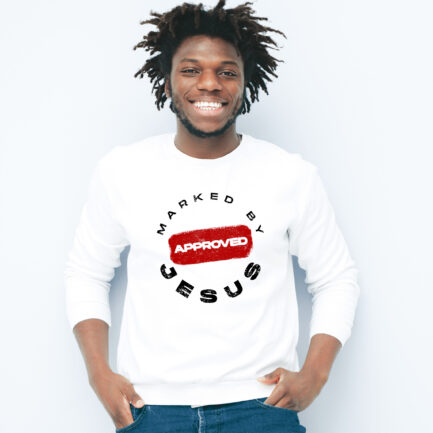 Marked by Jesus white sweatshirt